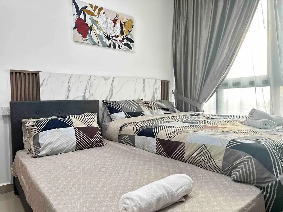 Paradigm Mall~Paradigm Residence@2Br 5Pax Johor Bahru 0*,